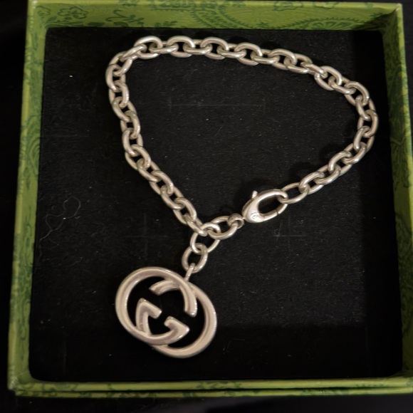 Authentic Gucci Silver Charm Bracelet - Picture 3 of 4